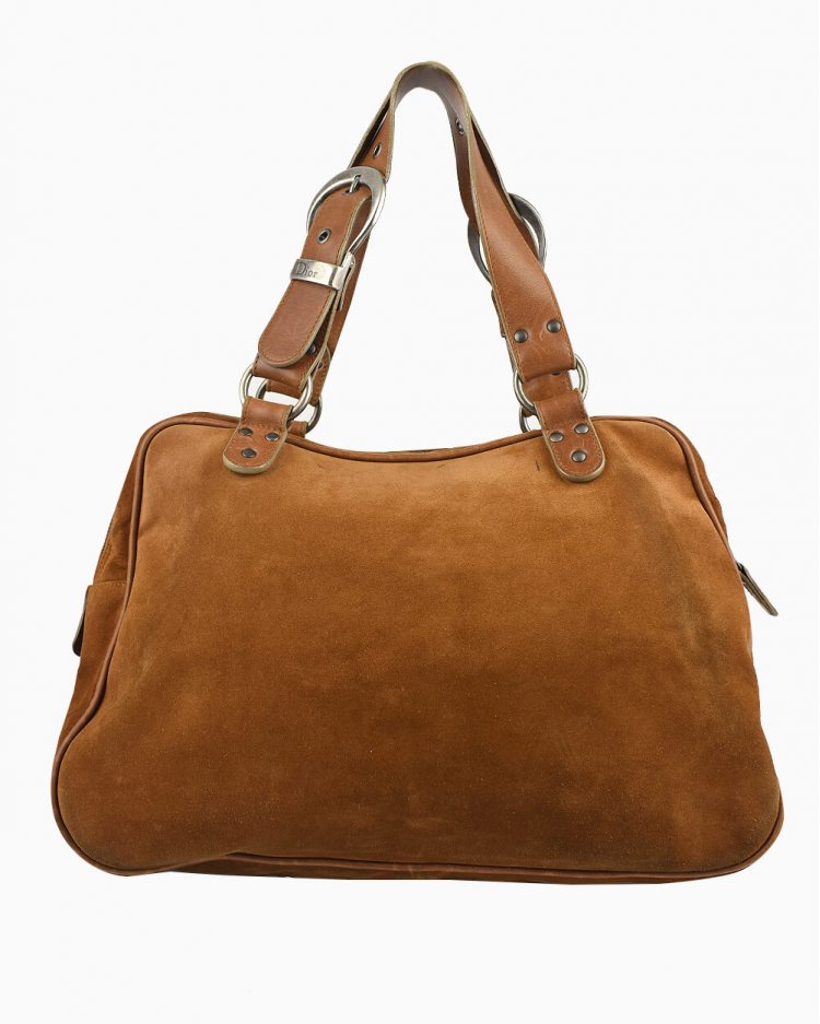 h*o様 dior type A-2 suede leather Bolsa Dior Original Gaucho Saddle Suede Marrom Feminino